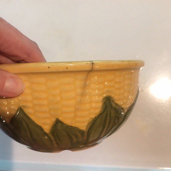 3 Vintage Corn King Farmhouse Bowls by Shawnee Pottery - Picture 10 of 16